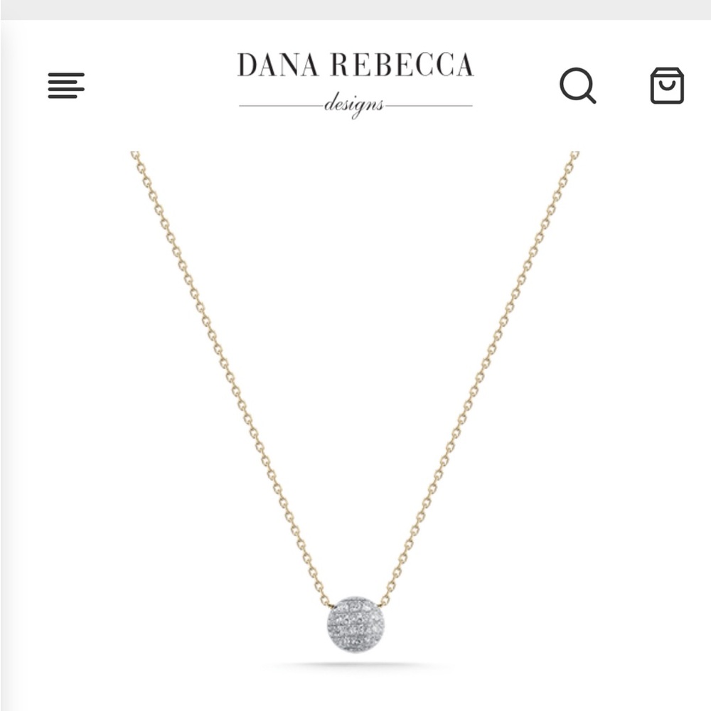 Dana Rebecca Designs Mini Disc Necklace
